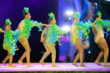 Concurso de comparsas infantiles del Carnaval de Las Palmas de Gran Canaria (Foto TA)